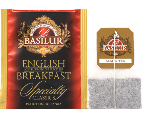 Basilur English Breakfast – kolekcija Specialty Classics 25x2g
