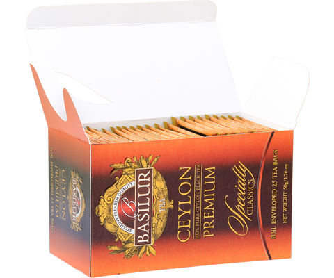 Basilur Ceylon Premium – Kolekcija Specialty Classics 25x2g