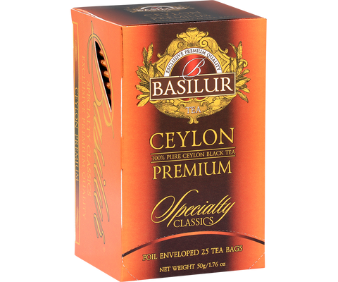Basilur Ceylon Premium – Kolekcija Specialty Classics 25x2g