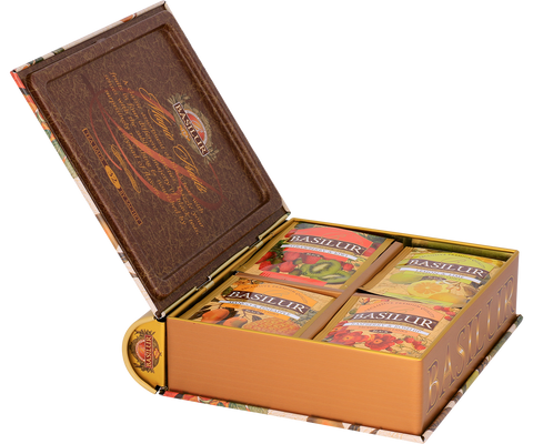 Basilur Tea Book Kolekcija Magic Fruits – 4 ukusa