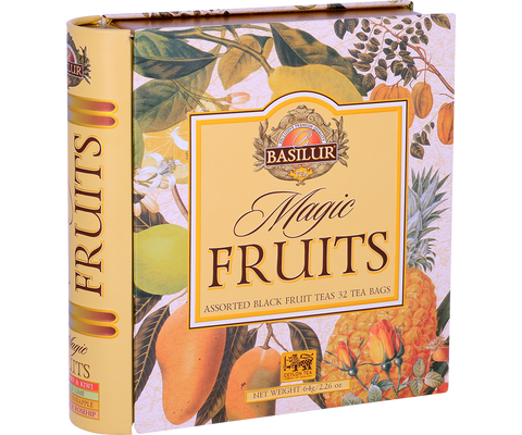 Basilur Tea Book Kolekcija Magic Fruits – 4 ukusa