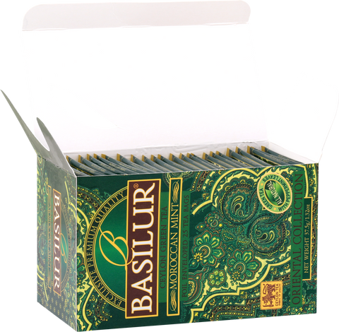 Basilur Moroccan Mint – Kolekcija Oriental 25x2g