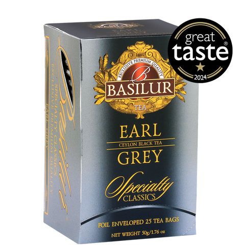 Basilur Earl Grey – Kolekcija Specialty Classics 25x2g